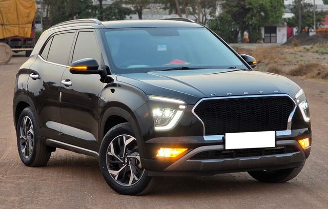 Hyundai Creta SX Opt Diesel AT BSVI Second-hand 2023 Hyundai Creta SX Opt Diesel AT BSVI for sale in Nashik