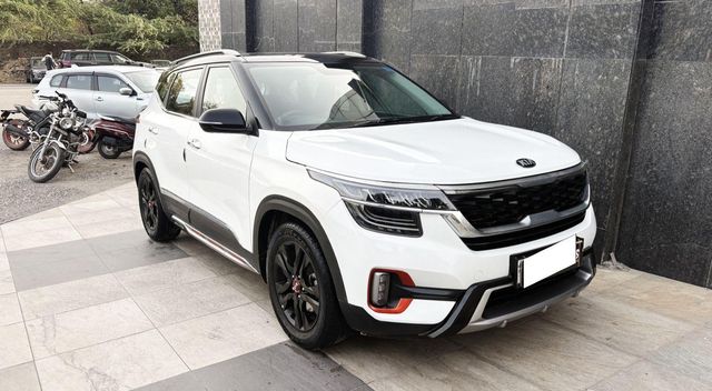 Kia Seltos HTX IVT G Second-hand 2021 Kia Seltos HTX IVT G for sale in New Delhi