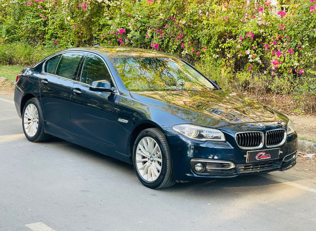 Second-hand 2015 BMW 5 Series 520d Luxury Line for sale in Ahmedabad