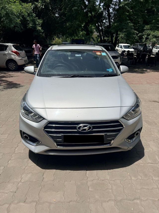 Hyundai Verna VTVT 1.6 SX Option Second-hand 2018 Hyundai Verna VTVT 1.6 SX Option for sale in Amritsar