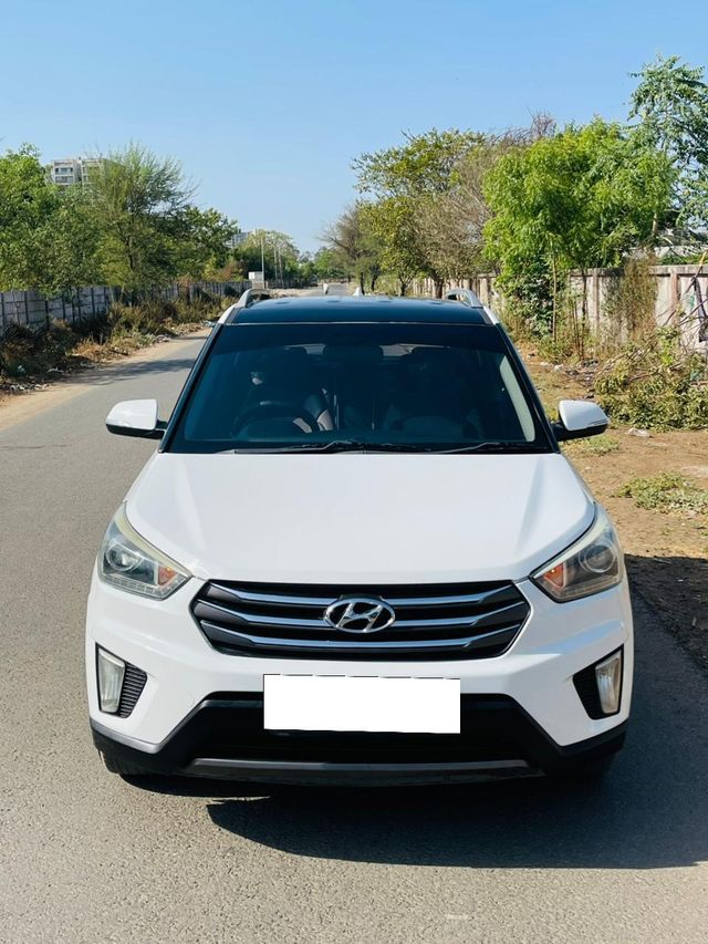 Hyundai Creta 1.6 CRDi AT SX Plus Second-hand 2017 Hyundai Creta 1.6 CRDi AT SX Plus for sale in Ahmedabad