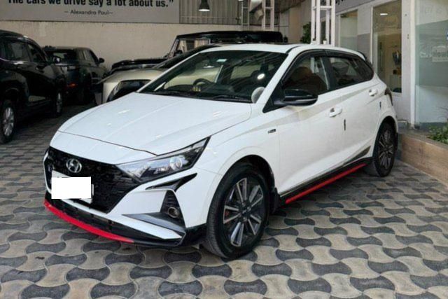Hyundai i20 N-Line N8 DCT Dual Tone BSVI Second-hand 2021 Hyundai i20 N-Line N8 DCT Dual Tone BSVI for sale in Hyderabad