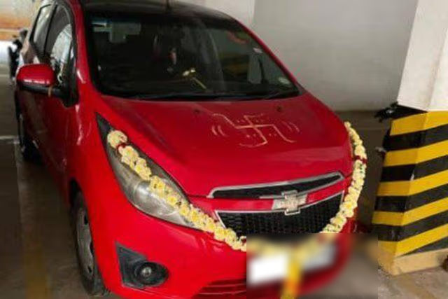 Chevrolet Beat Diesel LS Second-hand 2012 Chevrolet Beat Diesel LS for sale in Bangalore