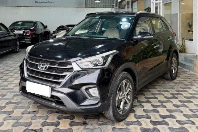 Second-hand 2019 Hyundai Creta 1.6 CRDi AT SX Plus for sale in Hyderabad