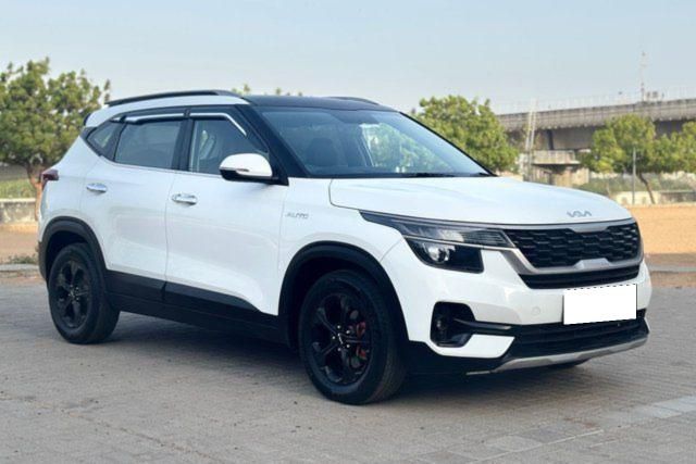 Kia Seltos HTK Plus AT D Second-hand 2021 Kia Seltos HTK Plus AT D for sale in Ahmedabad