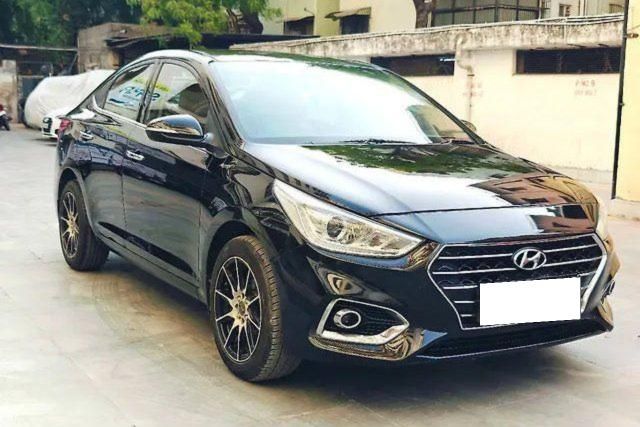 Hyundai Verna VTVT 1.6 AT SX Plus Second-hand 2019 Hyundai Verna VTVT 1.6 AT SX Plus for sale in Ahmedabad