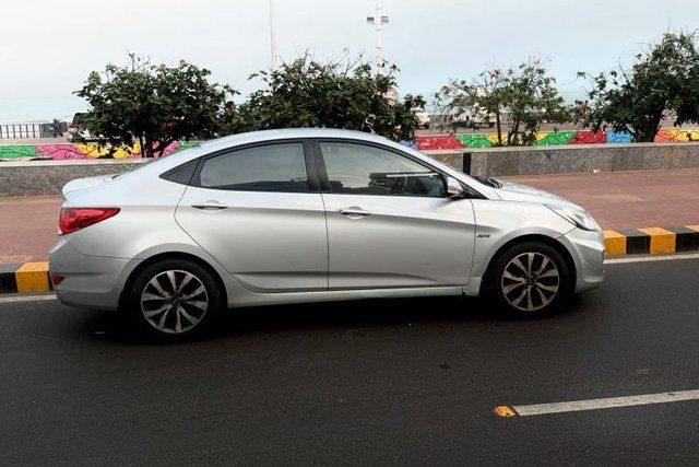 Hyundai Verna 1.6 SX VTVT AT Second-hand 2014 Hyundai Verna 1.6 SX VTVT AT for sale in Visakhapatnam
