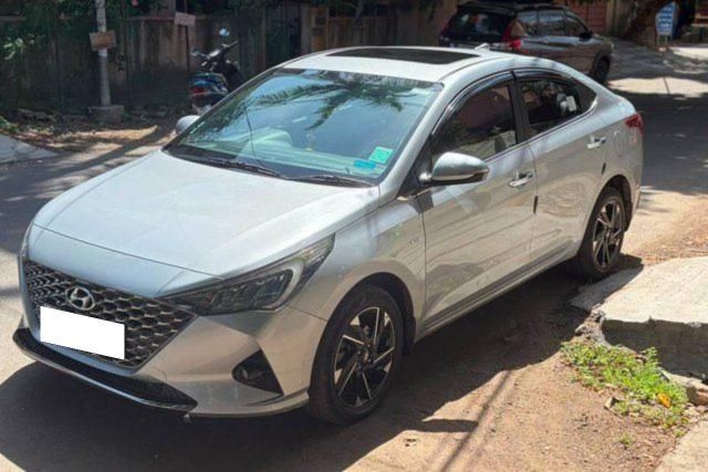 Hyundai Verna SX Opt AT Diesel Second-hand 2021 Hyundai Verna SX Opt AT Diesel for sale in Chennai