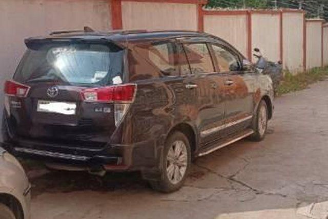 Second-hand 2018 Toyota Innova Crysta 2.4 ZX MT BSIV for sale in Hyderabad