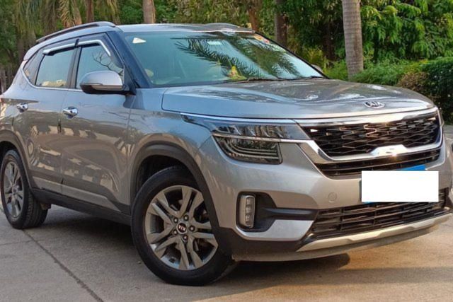 Kia Seltos HTX Diesel Second-hand 2021 Kia Seltos HTX Diesel for sale in Thane