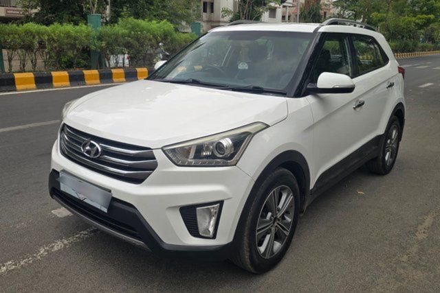 Second-hand 2017 Hyundai Creta 1.6 VTVT AT SX Plus for sale in Ahmedabad