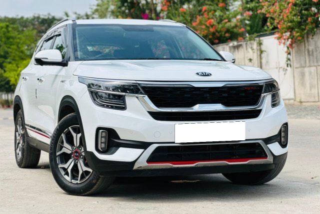 Second-hand 2021 Kia Seltos GTX Plus DCT for sale in Ahmedabad