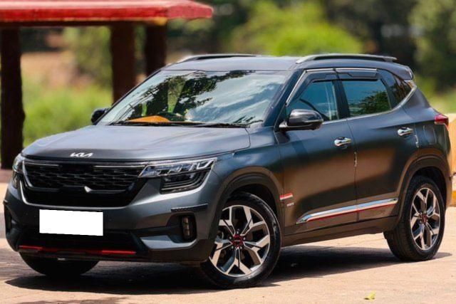 Kia Seltos X-Line Diesel AT Second-hand 2022 Kia Seltos X-Line Diesel AT for sale in Pune