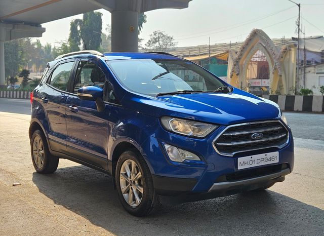 Ford Ecosport 1.5 Petrol Titanium Second-hand 2021 Ford Ecosport 1.5 Petrol Titanium for sale in Mumbai