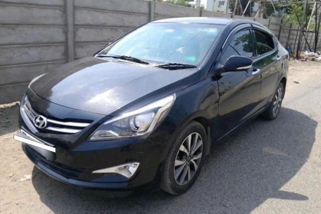 Second-hand 2015 Hyundai Verna 1.6 VTVT AT S Option for sale in Indore