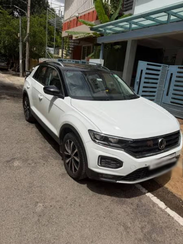 Volkswagen T-Roc TSI Second-hand 2021 Volkswagen T-Roc TSI for sale in Bangalore