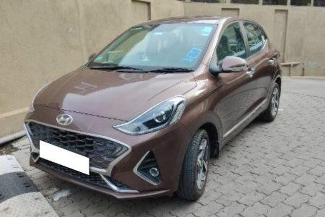 Second-hand 2021 Hyundai Aura SX Plus AMT for sale in Bangalore