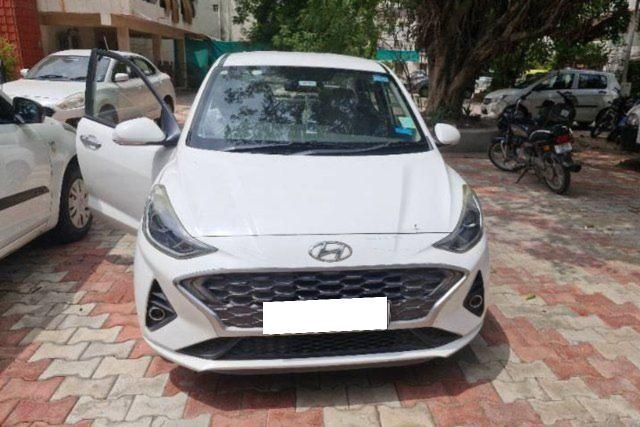 Second-hand 2021 Hyundai Aura SX Plus AMT for sale in Ahmedabad