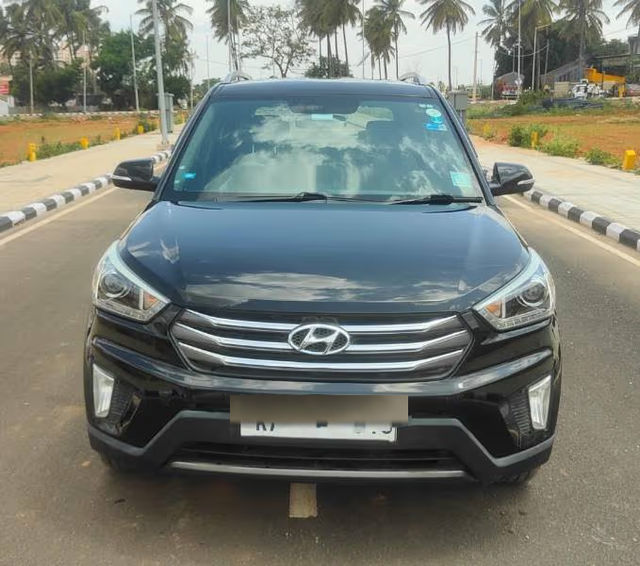 Hyundai Creta 1.6 CRDi AT SX Plus Second-hand 2017 Hyundai Creta 1.6 CRDi AT SX Plus for sale in Bangalore