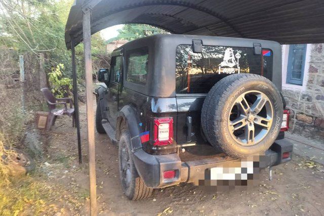 Second-hand 2024 Mahindra Thar LX Convert Top Diesel for sale in Jaipur