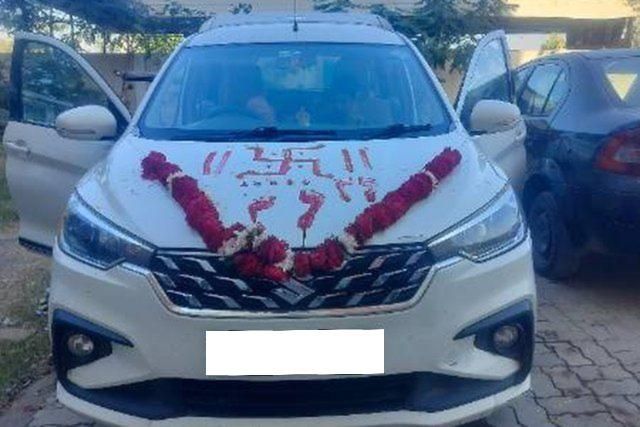 Second-hand 2023 Maruti Suzuki Ertiga VXi CNG for sale in Rajkot