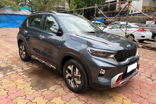 Kia Sonet HTX Diesel AT Anniversary Edition Second-hand 2022 Kia Sonet HTX Diesel AT Anniversary Edition for sale in Mumbai