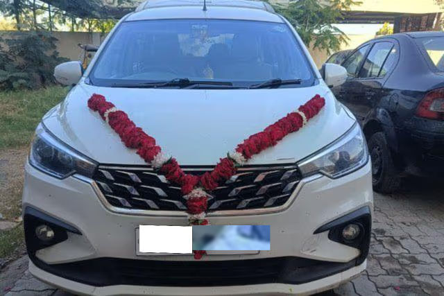 Maruti Suzuki Ertiga VXi CNG Second-hand 2023 Maruti Suzuki Ertiga VXi CNG for sale in Rajkot