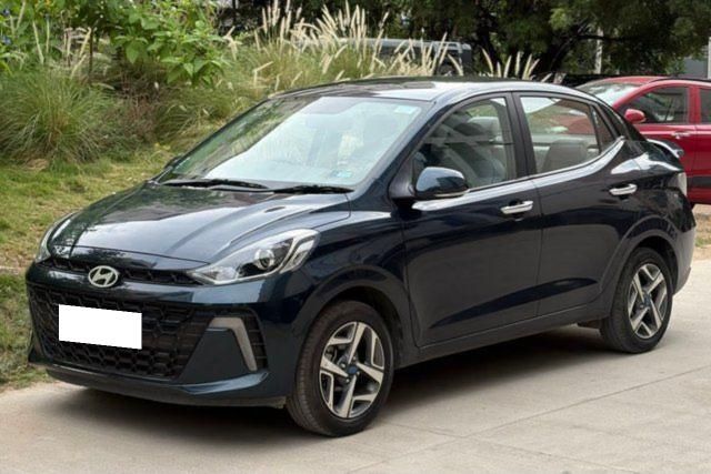 Hyundai Aura SX Plus AMT Second-hand 2024 Hyundai Aura SX Plus AMT for sale in Hyderabad
