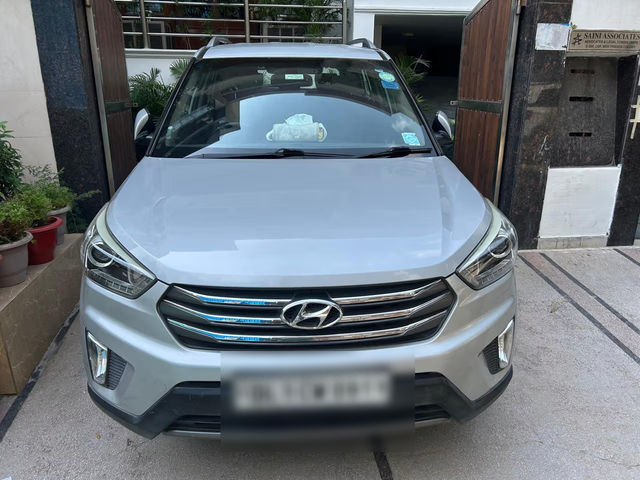 Second-hand 2017 Hyundai Creta 1.6 VTVT AT SX Plus for sale in New Delhi