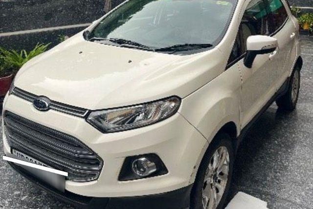 Ford Ecosport 1.5 Diesel Titanium BSIV Second-hand 2017 Ford Ecosport 1.5 Diesel Titanium BSIV for sale in Hisar