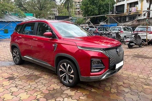 MG Hector Plus 1.5 Turbo Sharp Pro CVT 7 Str BSVI Second-hand 2023 MG Hector Plus 1.5 Turbo Sharp Pro CVT 7 Str BSVI for sale in Mumbai
