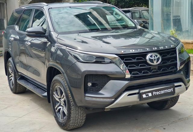 Toyota Fortuner 2.8 2WD AT Second-hand 2021 Toyota Fortuner 2.8 2WD AT for sale in Bangalore