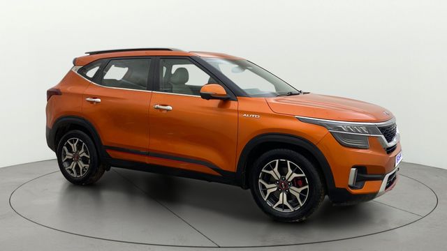 Second-hand 2020 Kia Seltos GTX Plus Diesel AT for sale in Hyderabad