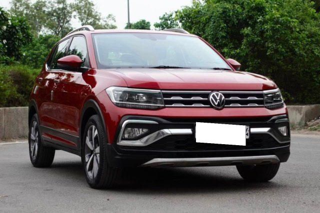 Second-hand 2022 Volkswagen Taigun 1.0 TSI Topline AT BSVI for sale in New Delhi