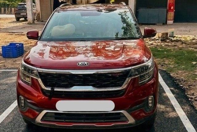 Second-hand 2019 Kia Seltos GTX Plus for sale in Agra