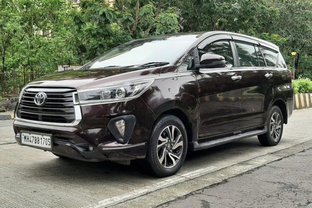 Toyota Innova Crysta 2.4 VX 8 STR Second-hand 2021 Toyota Innova Crysta 2.4 VX 8 STR for sale in Mumbai