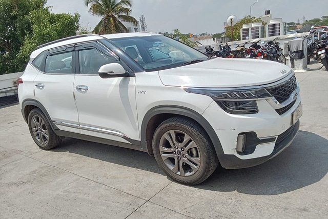 Kia Seltos HTX IVT G Second-hand 2021 Kia Seltos HTX IVT G for sale in Bangalore
