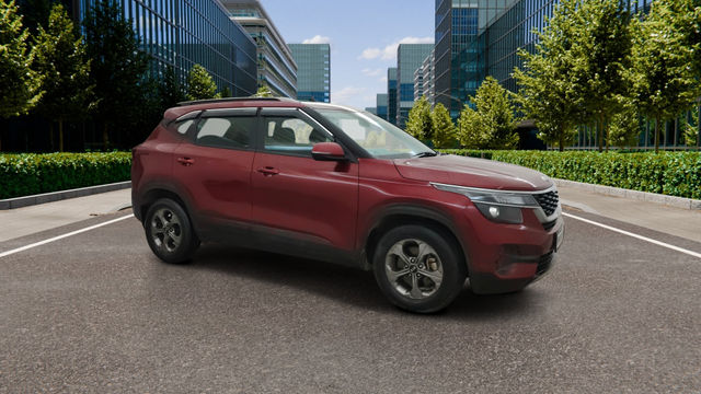 Kia Seltos HTK Plus G Second-hand 2021 Kia Seltos HTK Plus G for sale in Pune