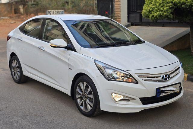 Hyundai Verna 1.6 VTVT AT S Option Second-hand 2015 Hyundai Verna 1.6 VTVT AT S Option for sale in Bangalore