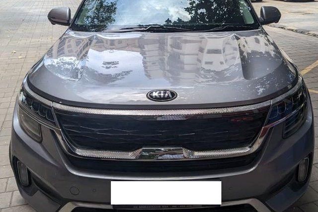 Second-hand 2019 Kia Seltos GTX Plus DCT for sale in Thane