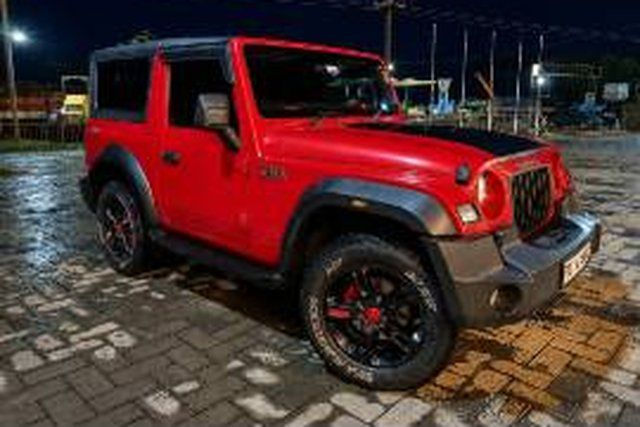 Second-hand 2024 Mahindra Thar LX Convert Top Diesel for sale in Nizamabad