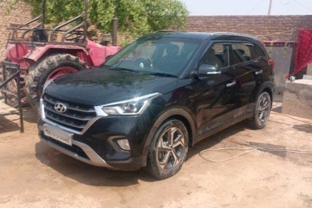 Hyundai Creta 1.6 CRDi AT SX Plus Second-hand 2018 Hyundai Creta 1.6 CRDi AT SX Plus for sale in Hanumangarh