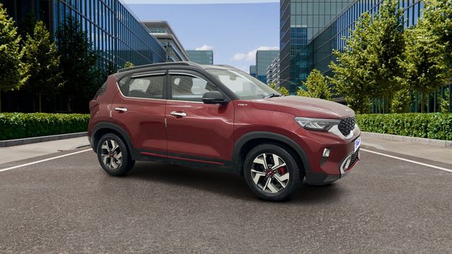 Kia Sonet GTX Plus Turbo DCT BSVI Second-hand 2020 Kia Sonet GTX Plus Turbo DCT BSVI for sale in Pune