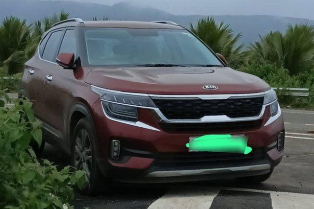 Kia Seltos HTX Plus Diesel Second-hand 2020 Kia Seltos HTX Plus Diesel for sale in Kanchipuram