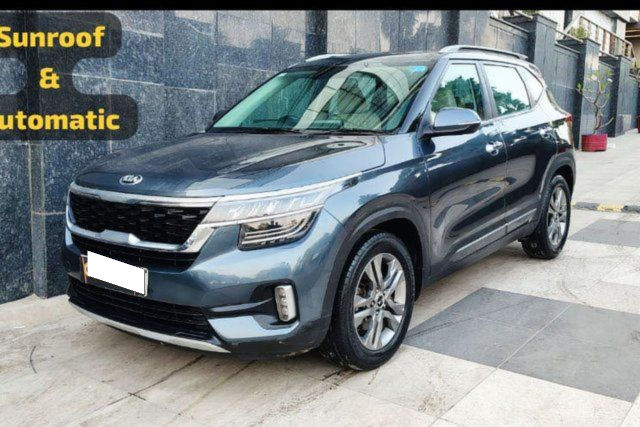 Kia Seltos HTX IVT G Second-hand 2020 Kia Seltos HTX IVT G for sale in New Delhi