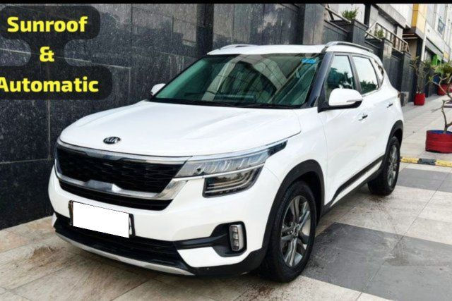 Kia Seltos HTX IVT G Second-hand 2021 Kia Seltos HTX IVT G for sale in New Delhi