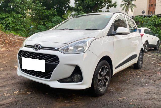 Second-hand 2018 Hyundai Grand i10 1.2 Kappa Sportz Option AT for sale in Thane