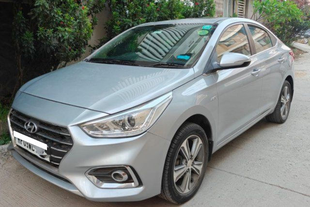 Hyundai Verna VTVT 1.6 AT SX Plus Second-hand 2019 Hyundai Verna VTVT 1.6 AT SX Plus for sale in Indore