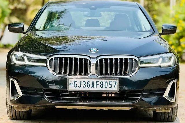 Second-hand 2022 BMW 5 Series 520d Luxury Line for sale in Ahmedabad