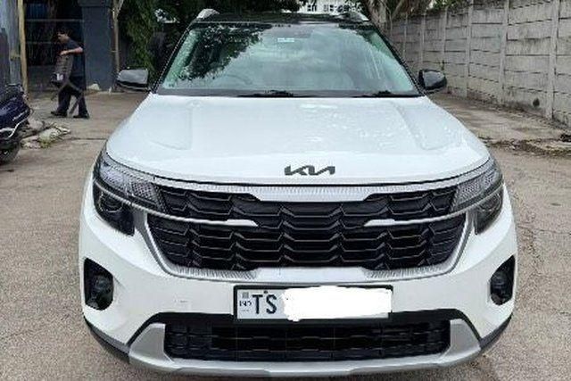 Second-hand 2024 Kia Seltos HTE Diesel iMT for sale in Hyderabad
